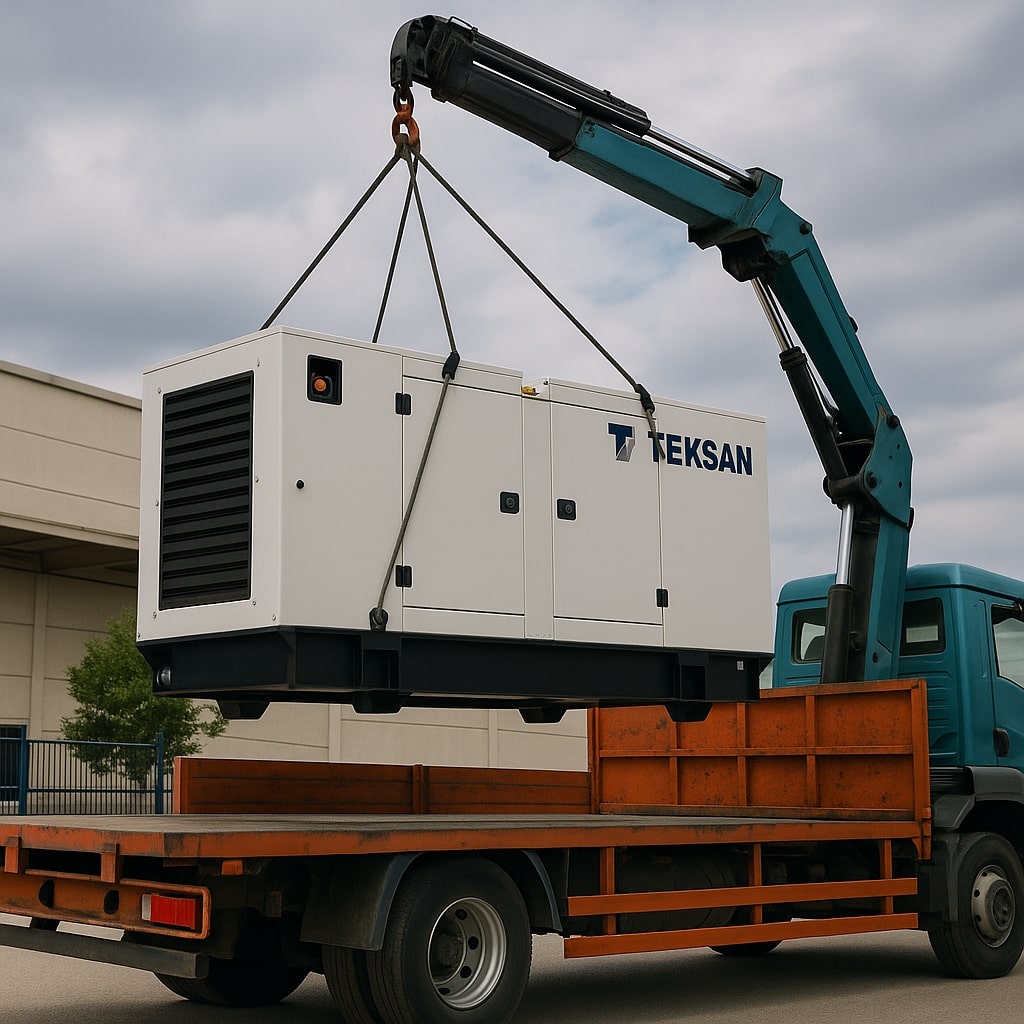 Transporte por carretera de generadores de gran tamaño