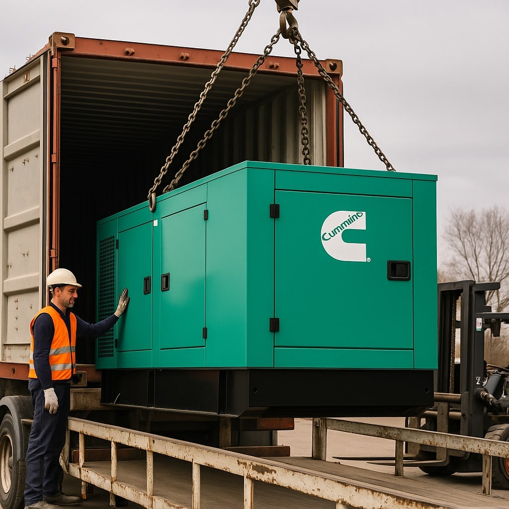 Escolta de convoyes nocturnos para el transporte de generadores pesados