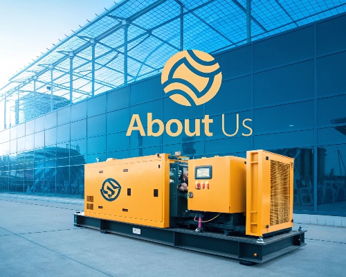 Modern Energiebedrijf Gebouw