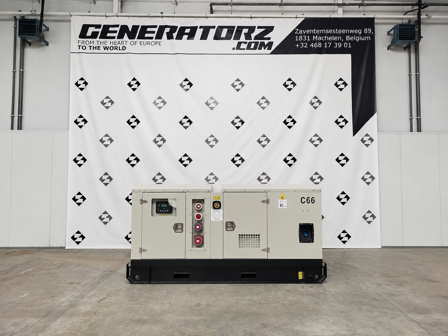 Cummins 4BTA3.9-G2 - 66 kVA Generator - ZPG-19833