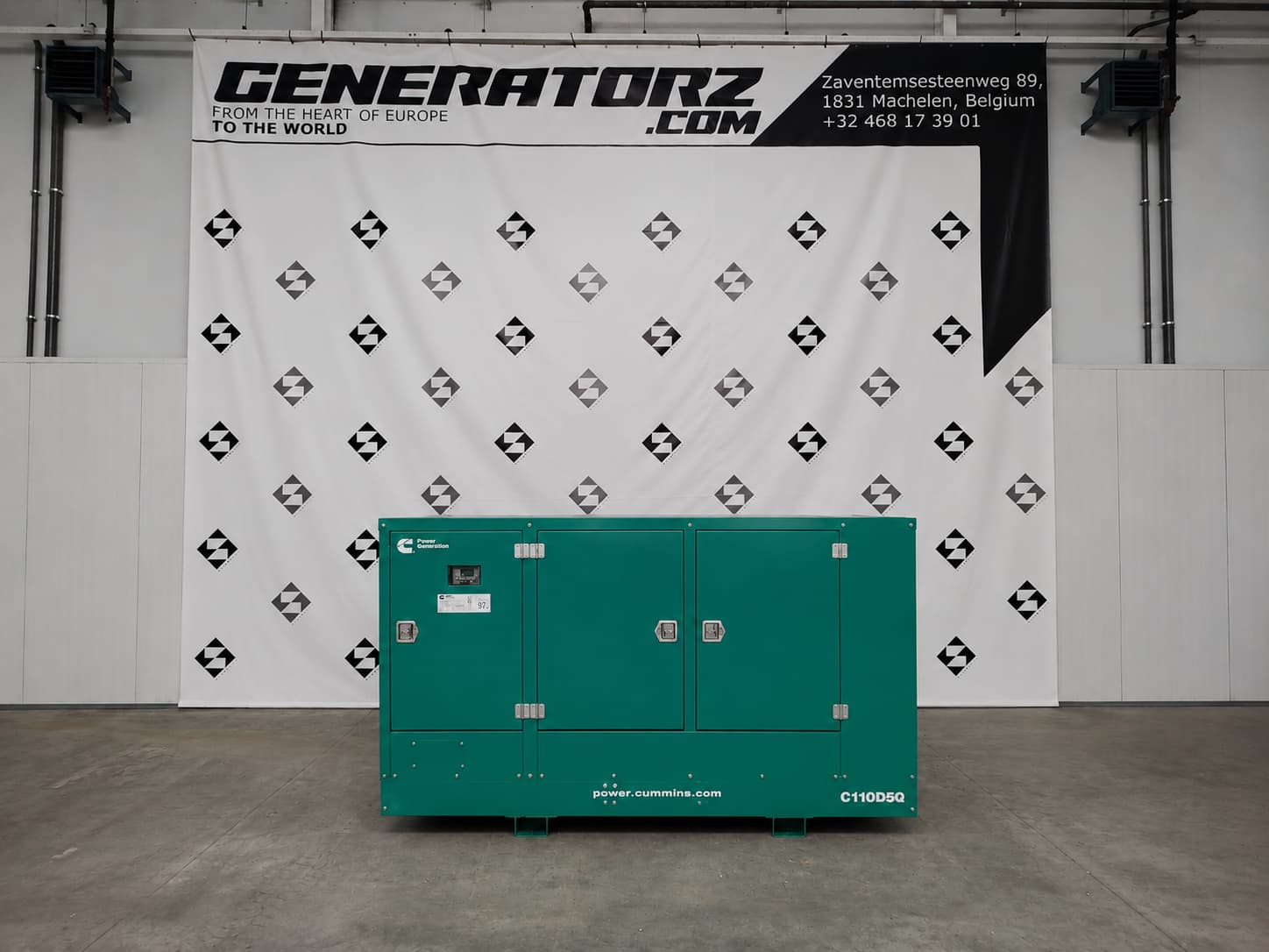 Cummins C110D5Q - 110 kVA Generator - ZPG-18509-Q