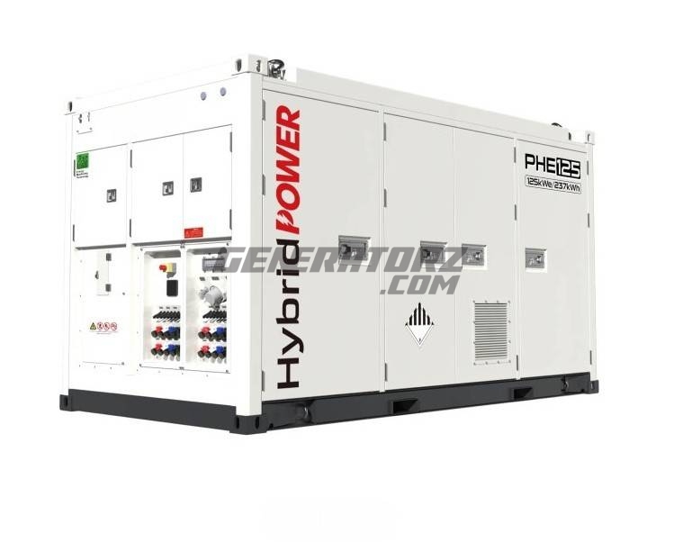 PHE125 Hybrid Energy System - 125 kVA - 237 kWh
