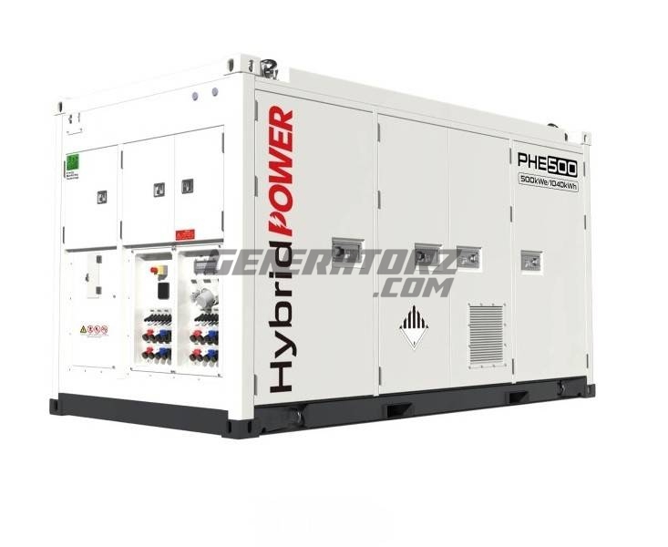 PHE500 Hybrid Energy System- 500 kVA - 1040 kWh